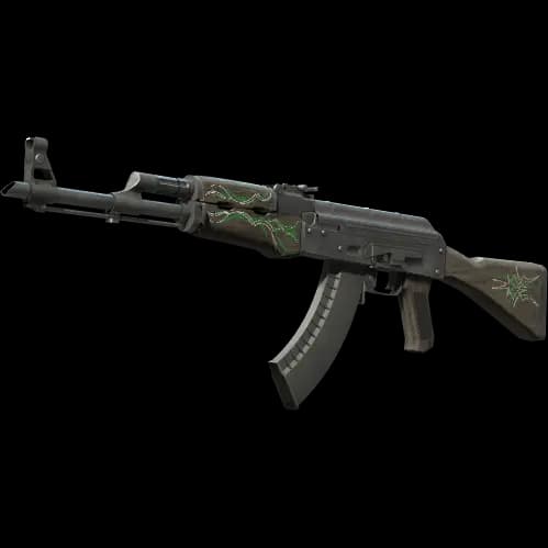 AK-47 | Emerald Pinstripe (Battle-Scarred)