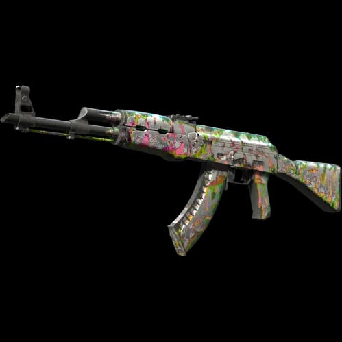 AK-47 | Head Shot (Well-Worn)