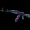 AK-47 | Midnight Laminate (Well-Worn)
