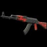 AK-47 | Red Laminate (Minimal Wear)
