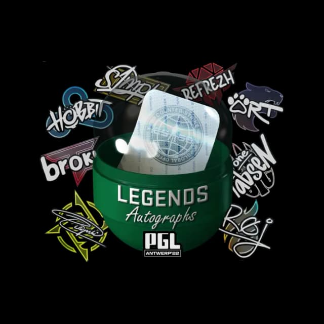 Antwerp 2022 Legends Autograph Capsule