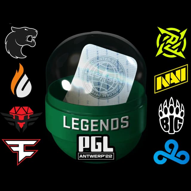 Antwerp 2022 Legends Sticker Capsule