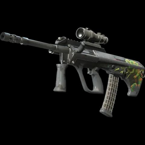 AUG | Chameleon (Battle-Scarred)