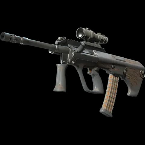 AUG | Spalted Wood (Battle-Scarred)