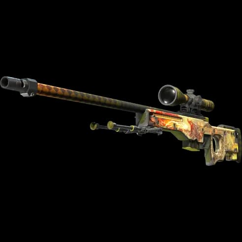 AWP | Dragon Lore (Well-Worn)