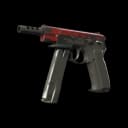 CZ75-Auto | Crimson Web (Battle-Scarred)
