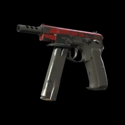 CZ75-Auto | Crimson Web (Battle-Scarred)