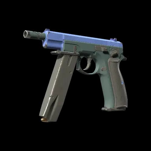 CZ75-Auto | Indigo (Well-Worn)