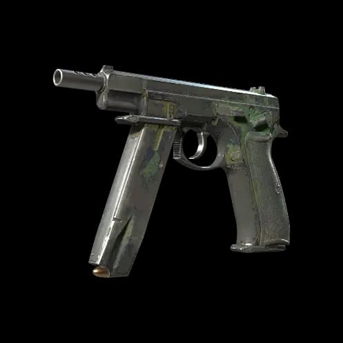 CZ75-Auto | Jungle Dashed (Battle-Scarred)