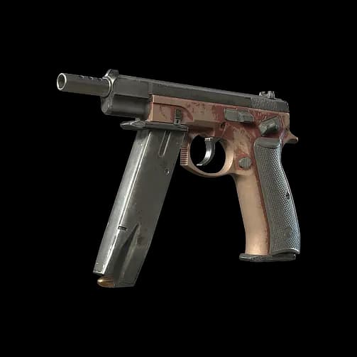 CZ75-Auto | Pink Pearl (Battle-Scarred)