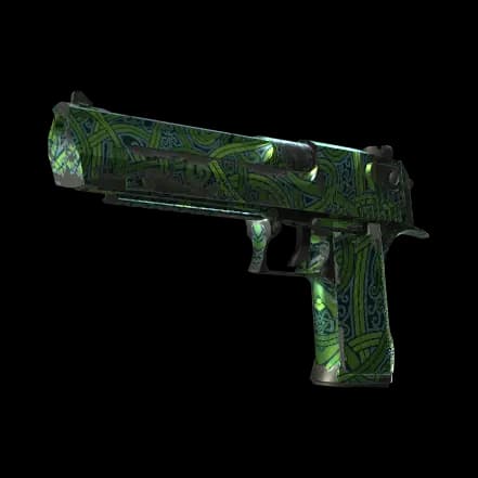 Desert Eagle | Emerald Jörmungandr (Well-Worn)