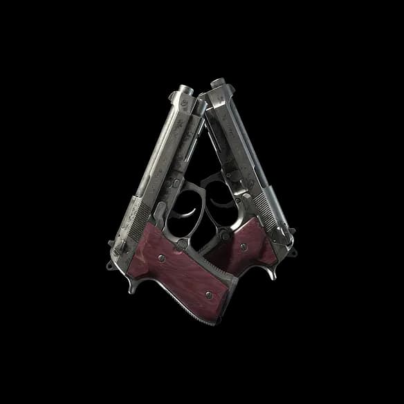 Dual Berettas | BorDeux (Battle-Scarred)