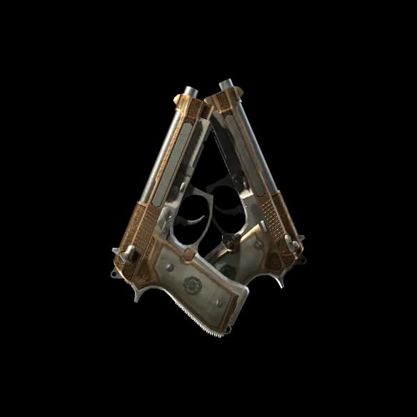 Dual Berettas | Cartel (Battle-Scarred)