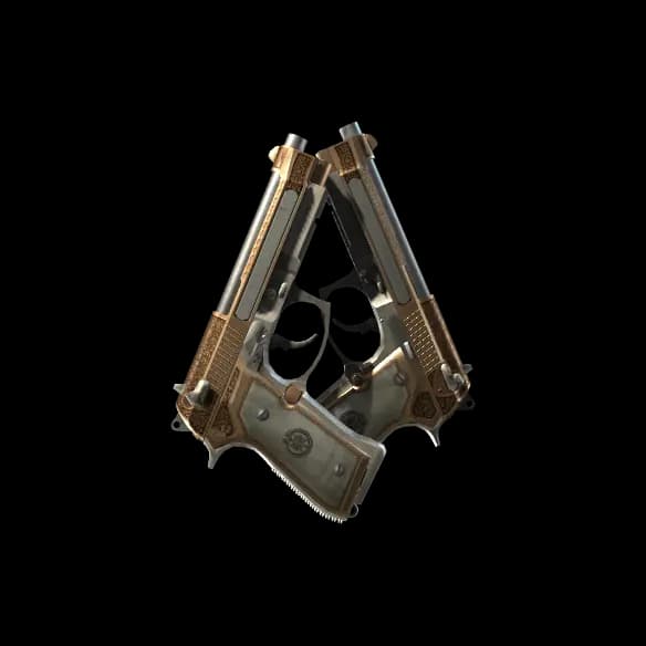 Dual Berettas | Cartel (Well-Worn)