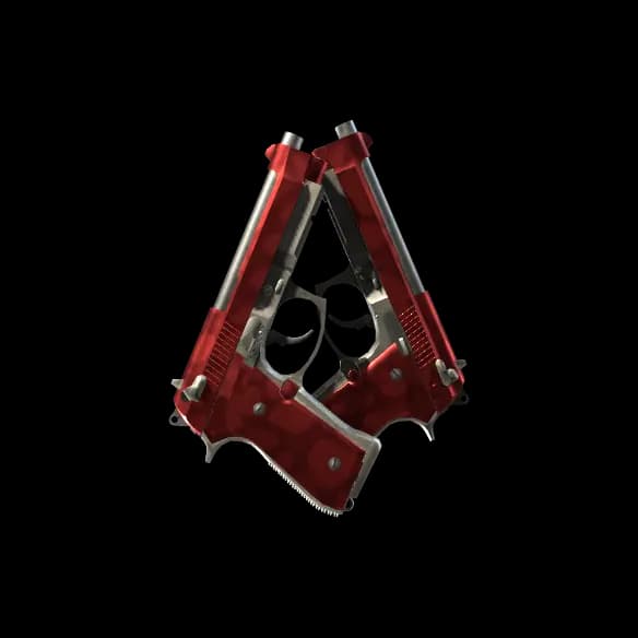 Dual Berettas | Hemoglobin (Factory New)