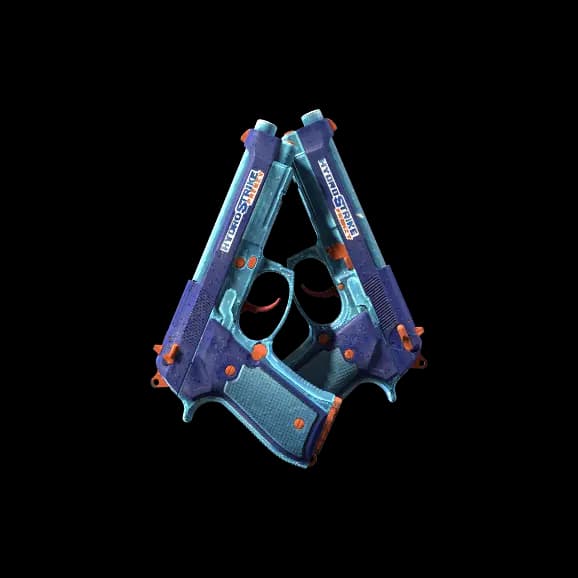 Dual Berettas | Hydro Strike (Field-Tested)