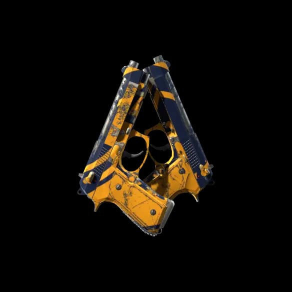 Dual Berettas | Marina (Field-Tested)