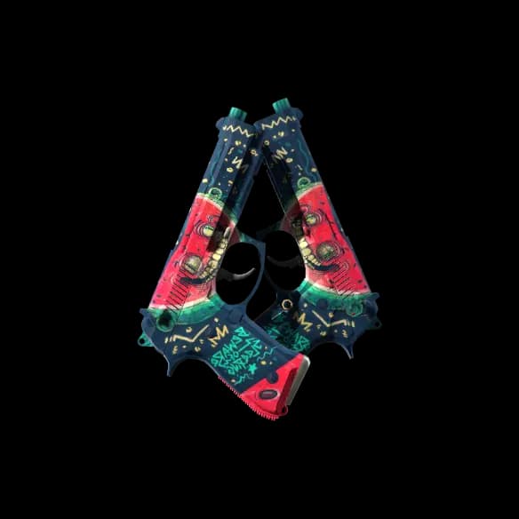 Dual Berettas | Melondrama (Field-Tested)