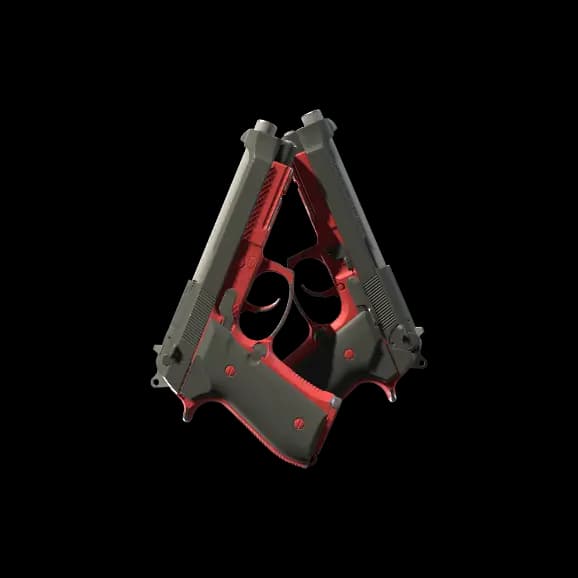 Dual Berettas | Panther (Field-Tested)