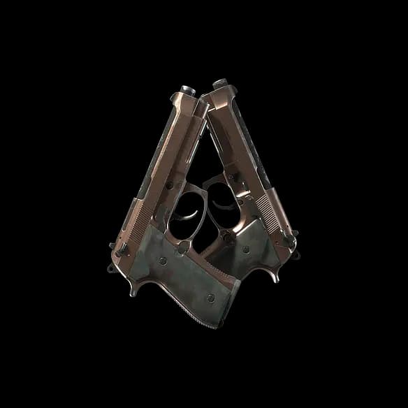 Dual Berettas | Rose Nacre (Field-Tested)