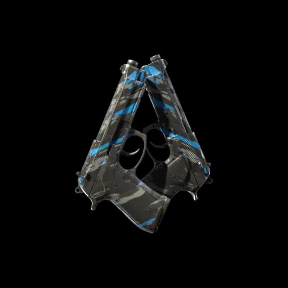 Dual Berettas | Shred (Field-Tested)