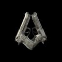 Dual Berettas | Silver Pour (Well-Worn)