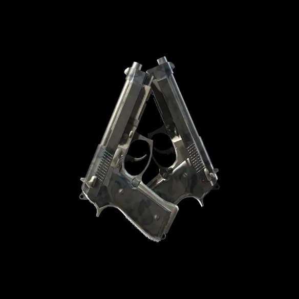 Dual Berettas | Stained (Field-Tested)