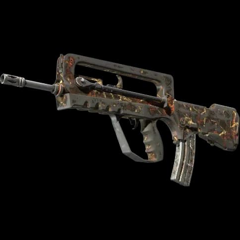 FAMAS | Crypsis (Battle-Scarred)
