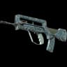 FAMAS | Cyanospatter (Field-Tested)