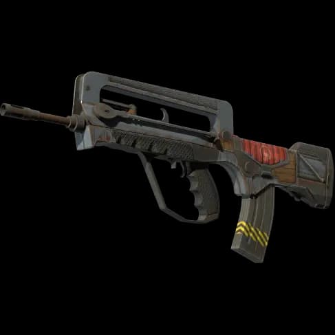 FAMAS | Decommissioned (Battle-Scarred)