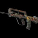 FAMAS | Eye of Athena (Battle-Scarred)
