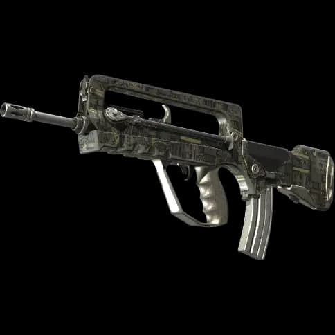 FAMAS | Faulty Wiring (Battle-Scarred)