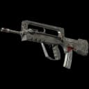 FAMAS | Grey Ghost (Battle-Scarred)