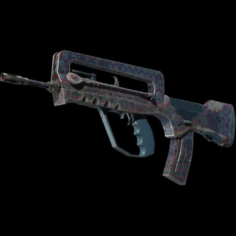 FAMAS | Hexane (Well-Worn)