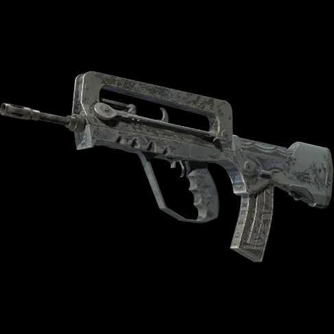 FAMAS | Night Borre (Battle-Scarred)