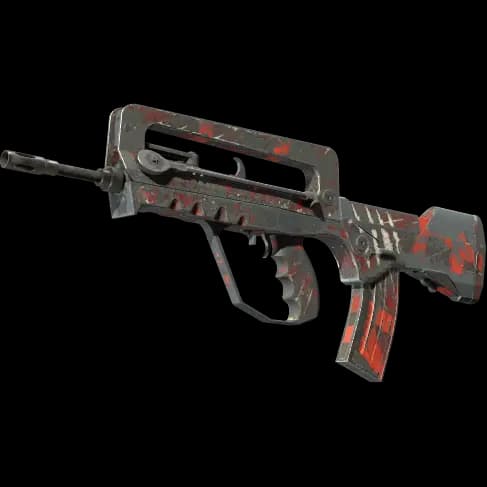 FAMAS | Survivor Z (Battle-Scarred)