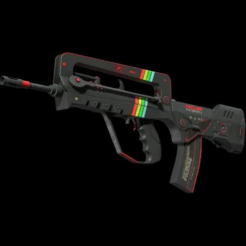 FAMAS | ZX Spectron (Battle-Scarred)