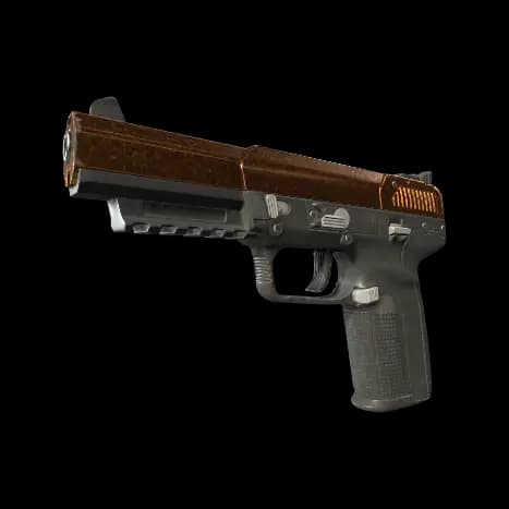 Five-SeveN | Copper Galaxy (Field-Tested)