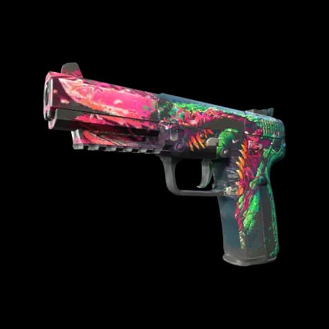 Five-SeveN | Hyper Beast (Battle-Scarred)