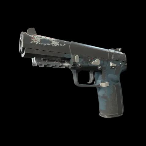 Five-SeveN | Nightshade (Battle-Scarred)