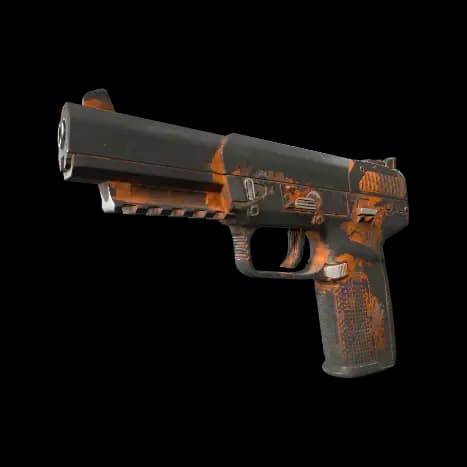 Five-SeveN | Orange Peel (Battle-Scarred)