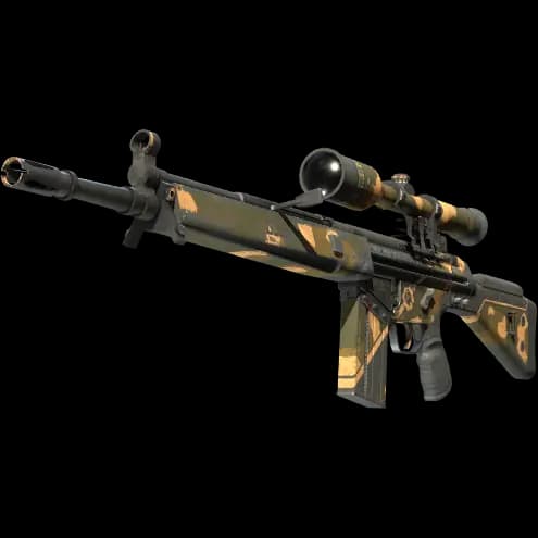 G3SG1 | Black Sand (Battle-Scarred)