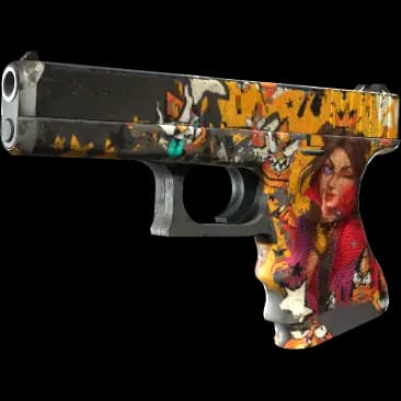 Glock-18 | Bullet Queen (Battle-Scarred)