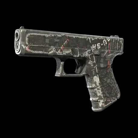 Glock-18 | Red Tire (Well-Worn)