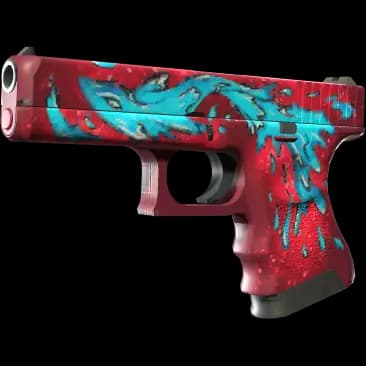 Glock-18 | Water Elemental (Minimal Wear)