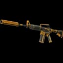 M4A1-S | Golden Coil (Battle-Scarred)
