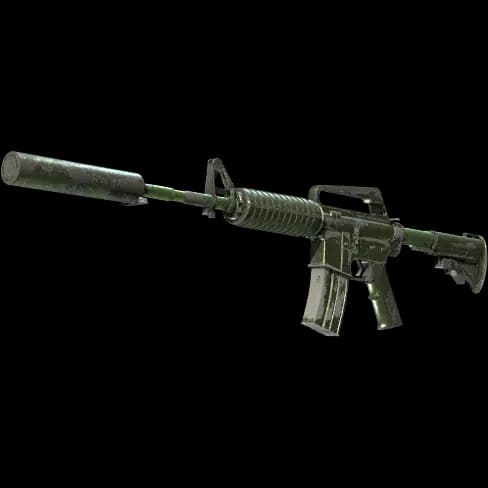 M4A1-S | Moss Quartz (Battle-Scarred)