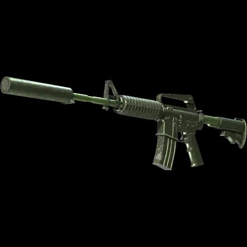 M4A1-S | Moss Quartz (Well-Worn)