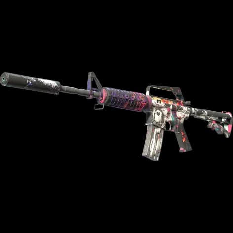 M4A1-S | Vaporwave (Battle-Scarred)