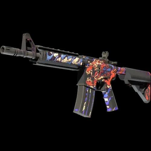 M4A4 | 龍王 (Dragon King) (Battle-Scarred)